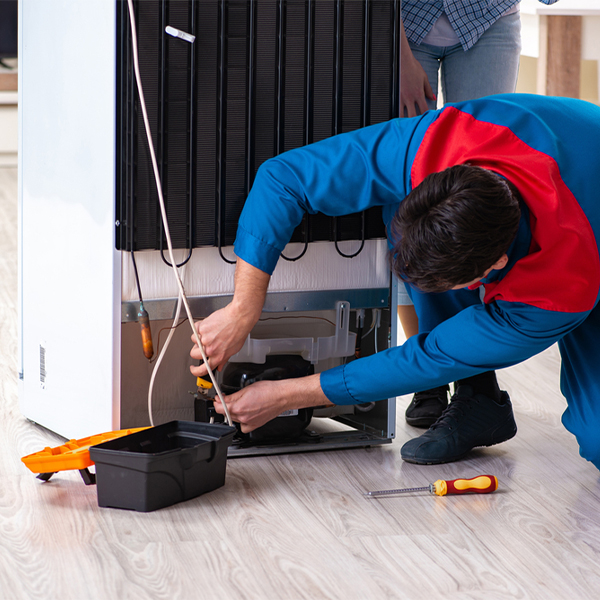 how much do you charge for refrigerator repair services in West Salem IL